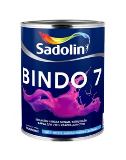 Sadolin Bindo 7 BW lateksimaali seinille