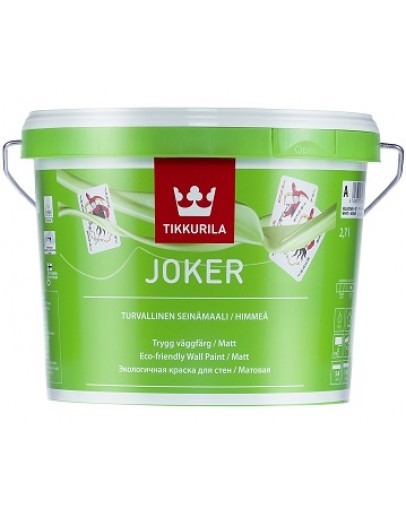 Tikkurila JOKER maali seinille ja kattoon( pohja a)